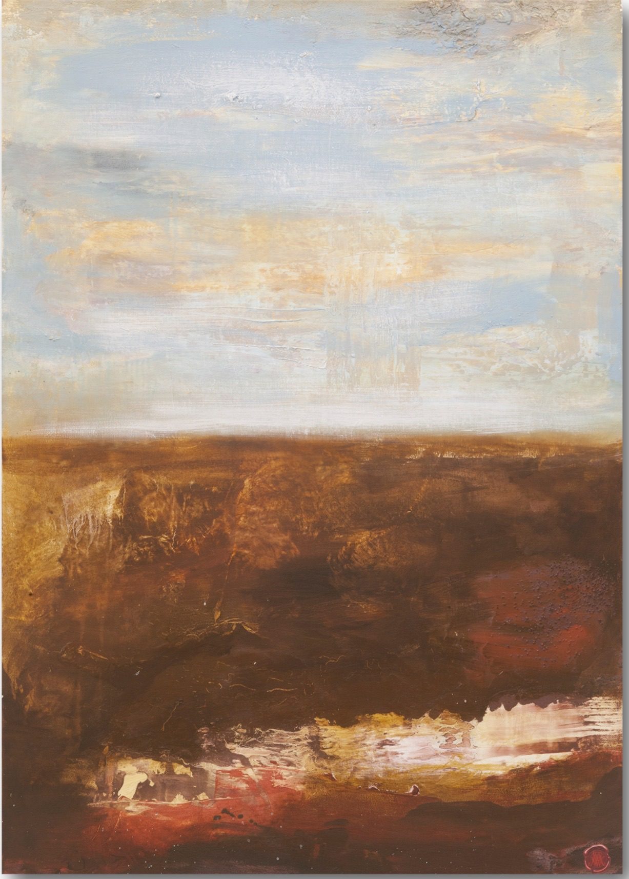 Badlands by William Meyer, Giclée on canvas