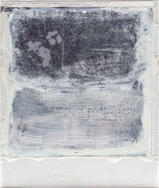 Blue Jean Rothko Polaroid by William Meyer, Archival Giclée Print on Canvas