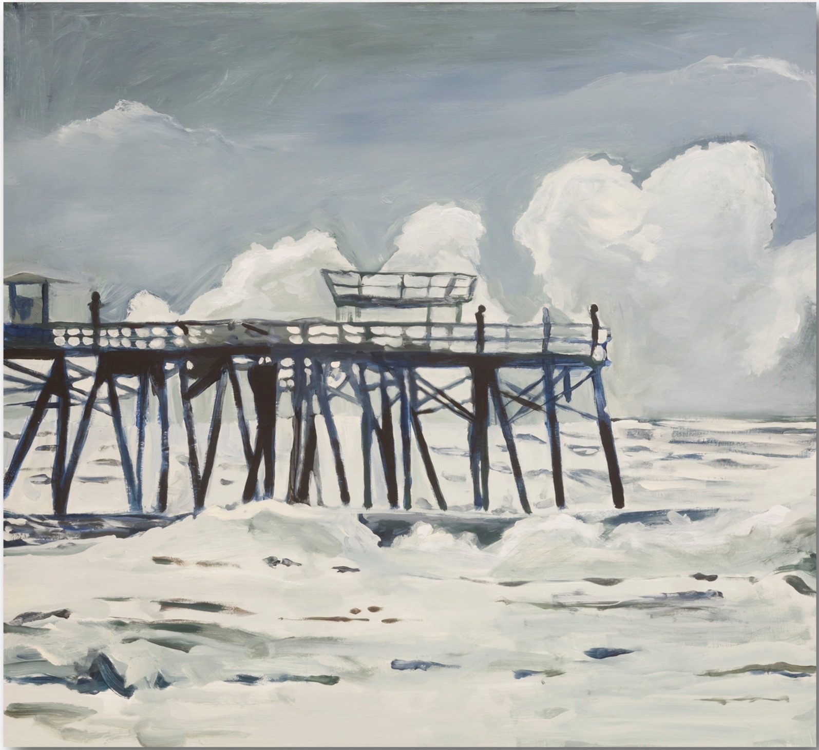 Catalina Pier by The Artistree Collective, Giclée on canvas