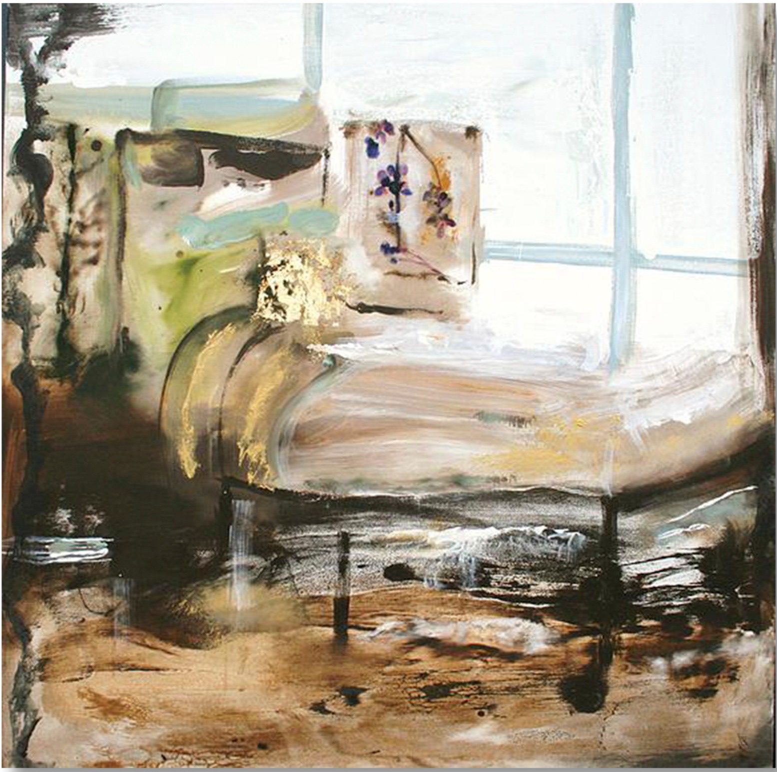 Designer Bedroom by William Meyer, Giclée on canvas