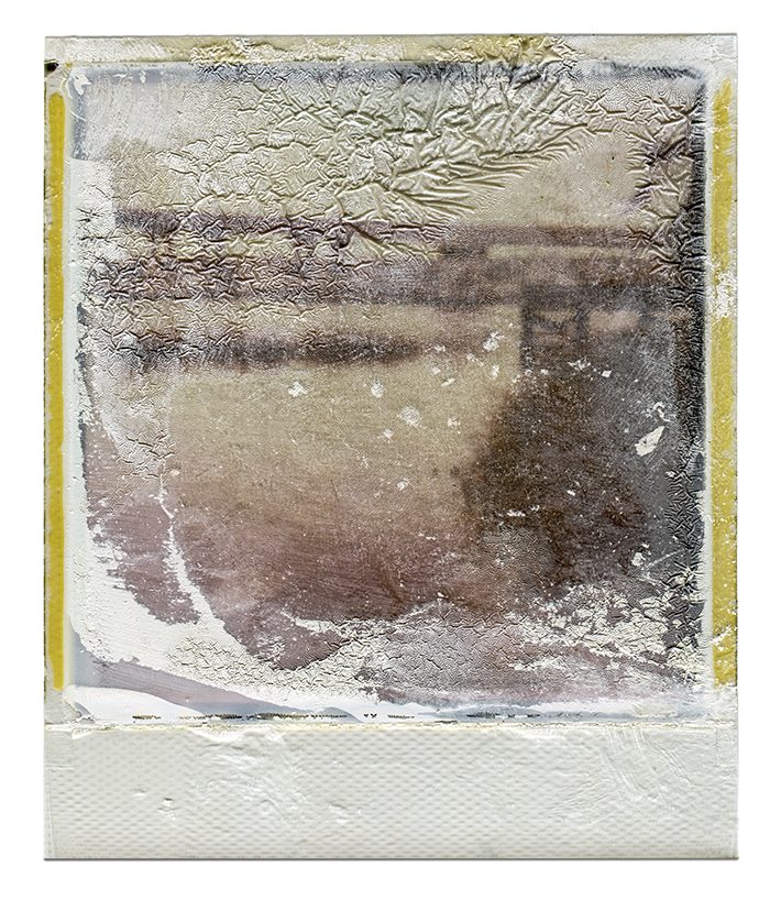 Polaroid Dissection by William Meyer, Archival Giclée Print on Canvas