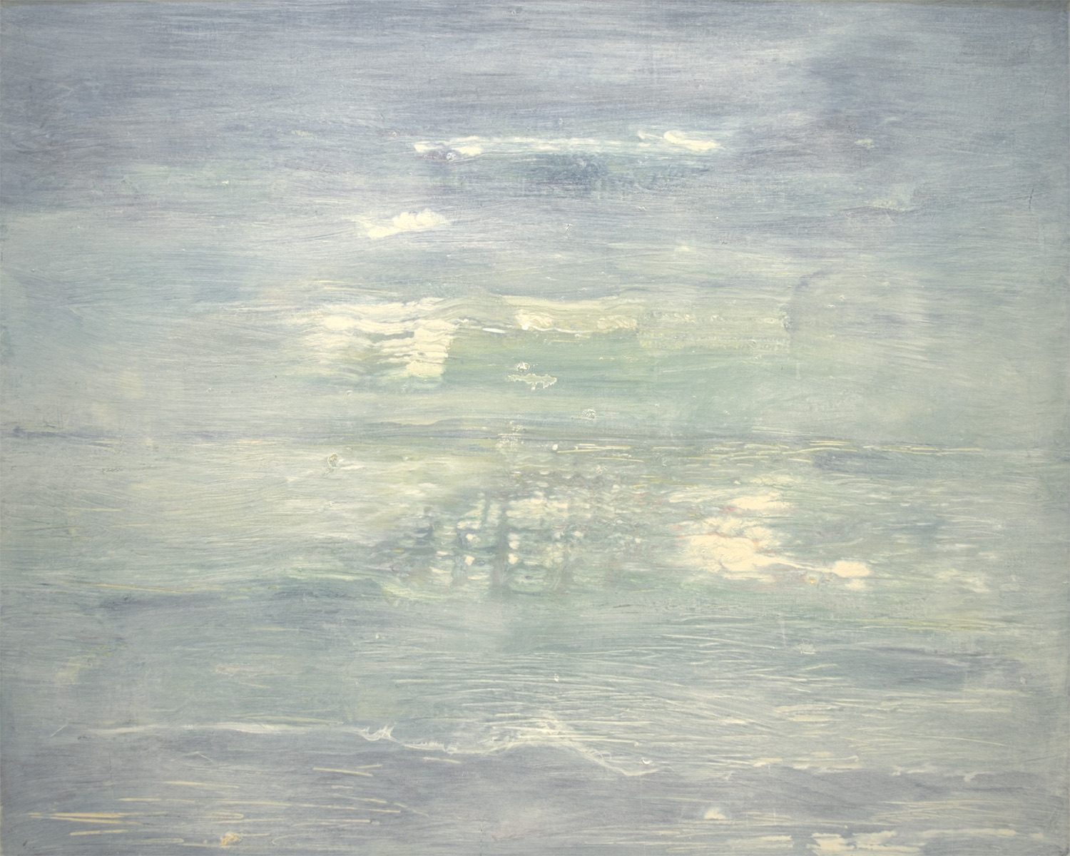Whitewashed Sky by William Meyer, Acrylic on canvas