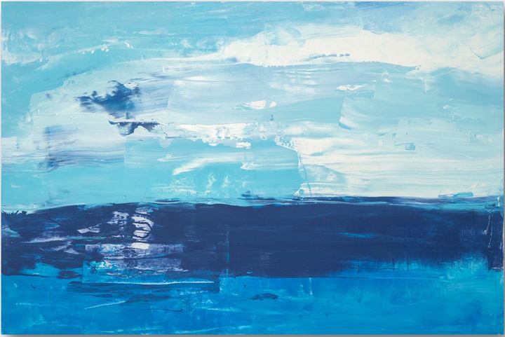 Blue Ocean by William Meyer, Giclée on canvas