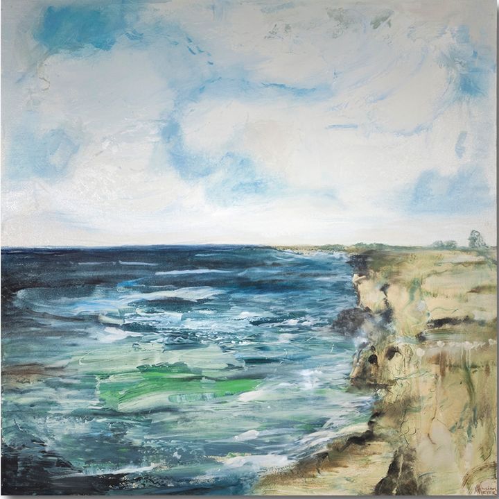Irish Cliffside by William Meyer, Giclée on canvas