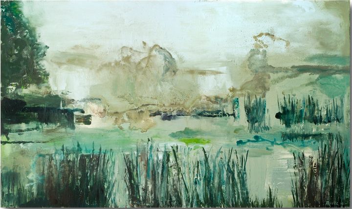 Lakeside Marsh by William Meyer, Giclée on canvas