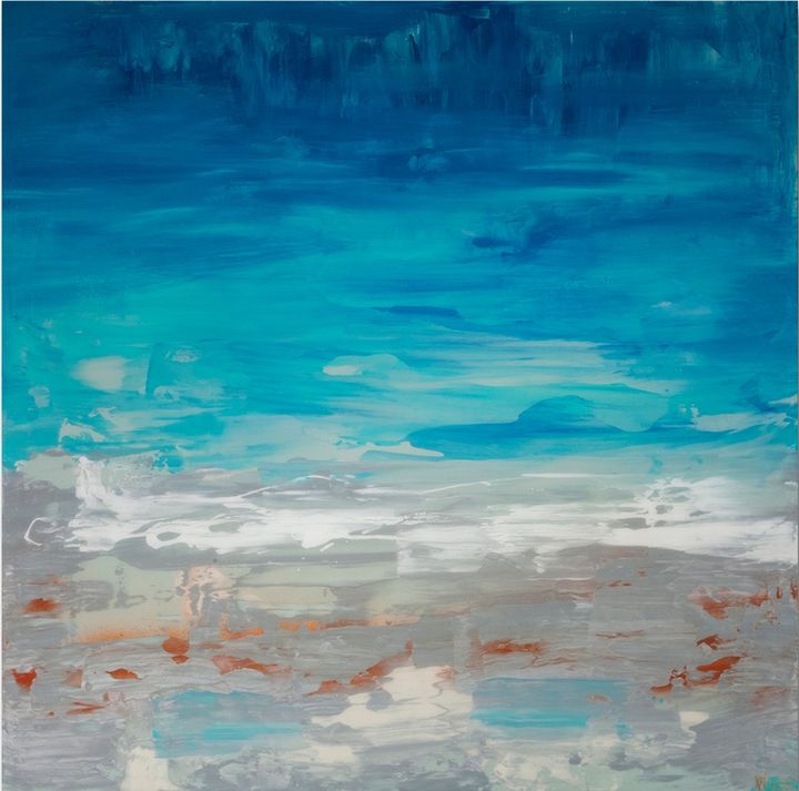 Large Polaroid & Mixed Media collection: ShoreLine Resin