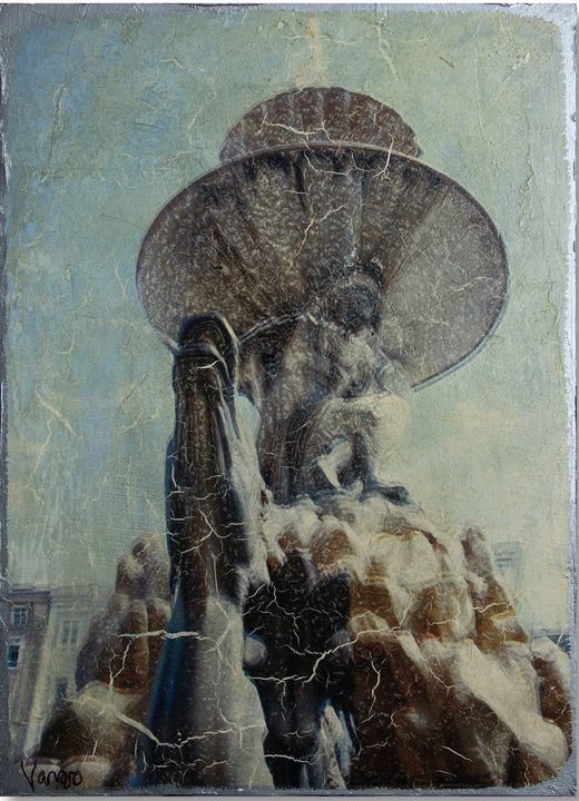 Vienna Austria by William Meyer, Mixed media