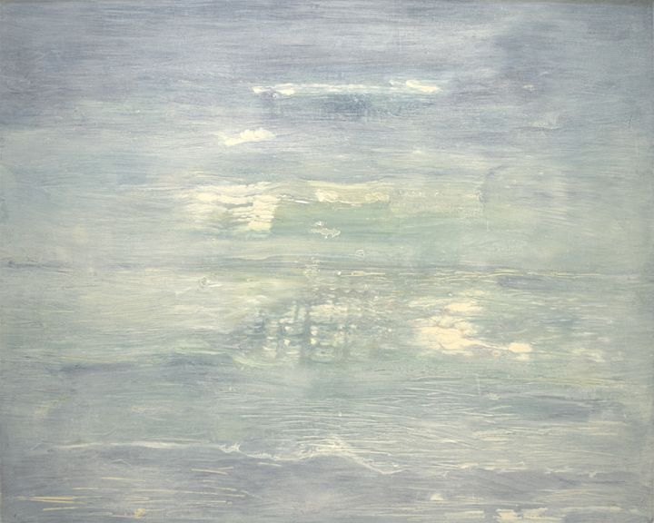 Whitewashed Sky by William Meyer, Acrylic on canvas